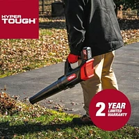Hyper Tough 20V Max Cordless Turbine Blower, 4719, HT22-401-03-04, 20V Max 372 CFM Turbine Blower