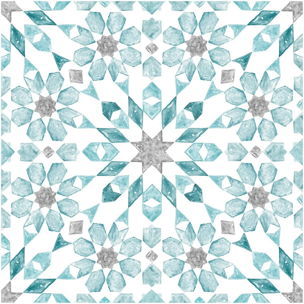 FloorPops Radiance Peel and Stick Floor Tiles Set of 20