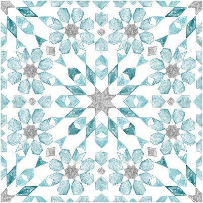 FloorPops Radiance Peel and Stick Floor Tiles Set of 20