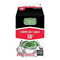 Island Farms by Natrel 18% Table Cream