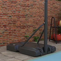 Soozier Cerceau de basket-ball portable, pour la piscine ou l'arrière-cour, pour les jeunes et les adultes
