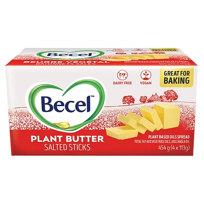 Becel Margarine Salted Sticks, 4 x 113g