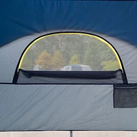 Ozark Trail Ensemble de Camping 3 Pièces - Bleu, Inclut 2 Sacs de Couchage, Capacité Maximale : 6 Personnes. Pack Tente 6 Personnes