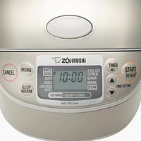 Zojirushi 5.5 Cups Micom Rice Cooker & Warmer NS-TSC10A XH