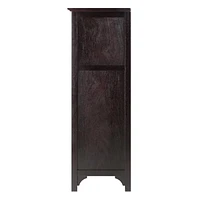 92729- Ancona Modular Wine Cabinet with Glass Rack & 20-Bottle