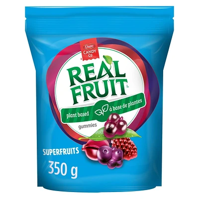 REALFRUIT  Superfruits Gummies Candy, Dare Real Fruit, 350 g