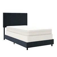 Novogratz Brittany Upholstered Bed with Storage Drawers