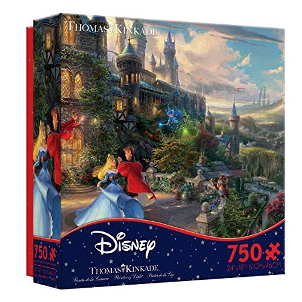 Ceaco: Thomas Kinkade - Disney  Sleeping Beauty Enchanting casse tête (750 pc)