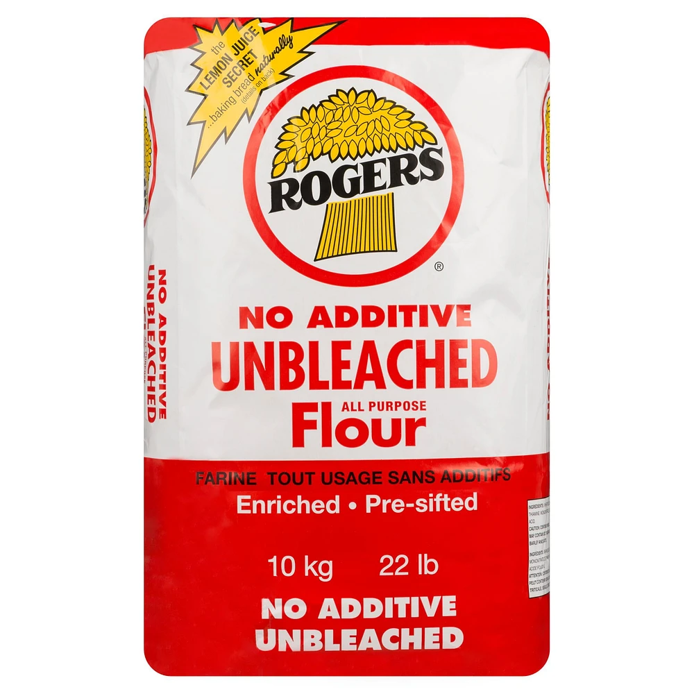 Rogers Unbleached All Purpose Flour No Additives