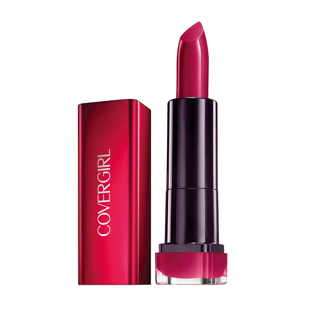 COVERGIRL Exhibitionist Crème Lipstick, Formulated with Shea Butter, Avocado, Coconut & Omega Oils for 24HR Hydration, 100% Cruelty-Free