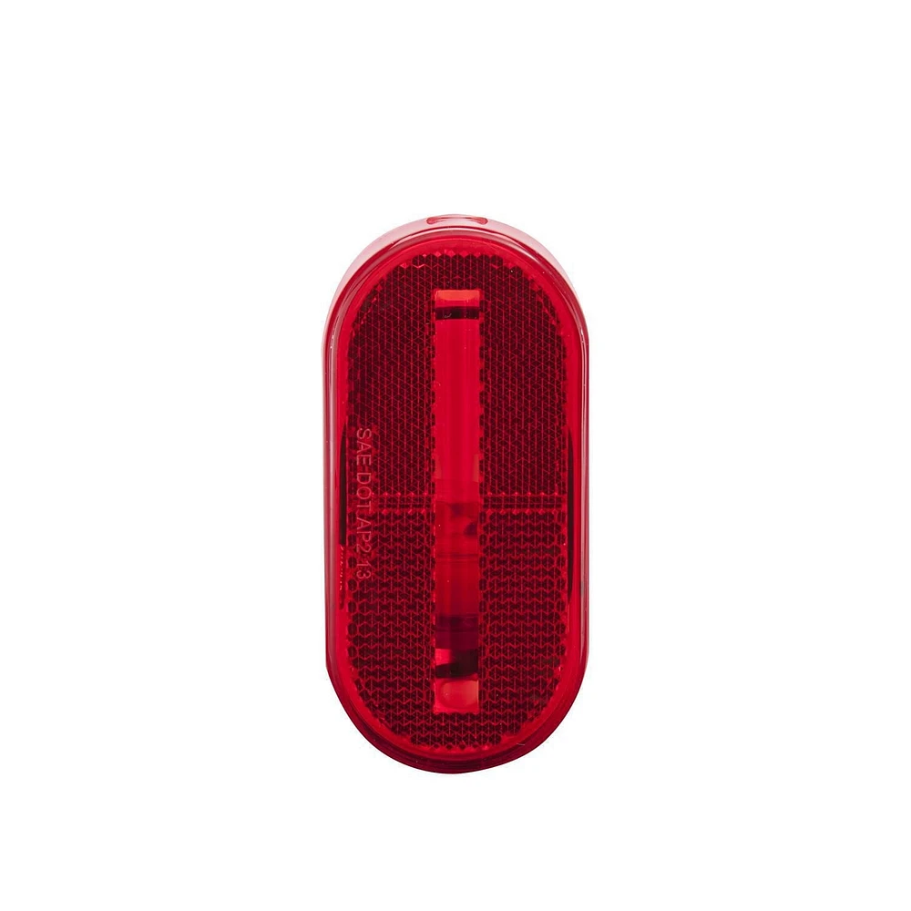 Oblong Clearance Light - Red