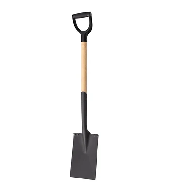 Bêche de jardin à poignée en D en bois dur Expert Gardener, GIS5061916