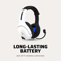 PDP Gaming LVL50 Wireless Stereo Gaming Headset: White - PlayStation 5, PlayStation 4