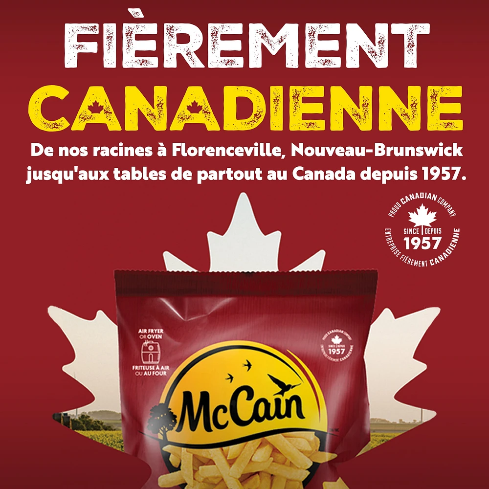 Galettes de pommes de terre classiques McCainᴹᴰ, Fabriqué au Canada à partir d'ingrédients canadiens et importés Paquet de 20