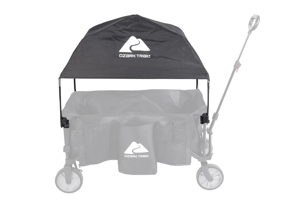 Ozark Trail Attachable Wagon Canopy, noir Auvent de wagon amovible