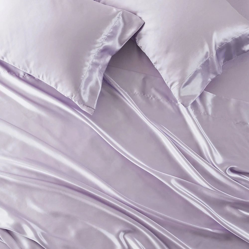 Ensemble de draps en satin Madison Park Essentials