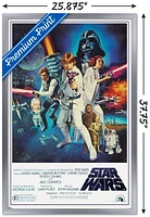 24X36 Star Wars: A New Hope - One Sheet Wall Poster, 24" x 36"