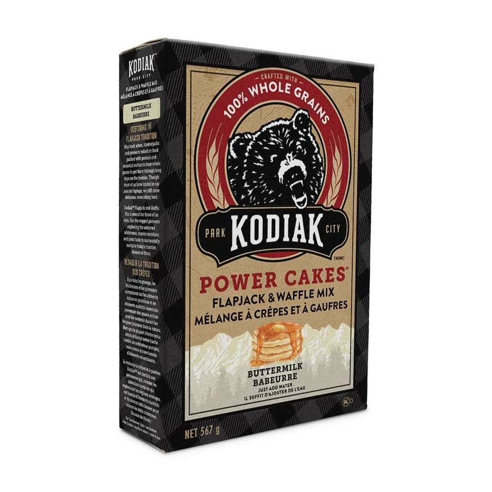 Kodiak Buttermilk Flapjack and Waffle Mix 567g, Kodiak Buttermilk Flapjack and Waffle Mix 567g