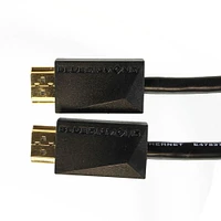BlueDiamond Plenum Câble HDMI avec Ethernet, évalué CL3, calibre 30 AWG, pour installation dans le mur ou au plafond CSA FT6