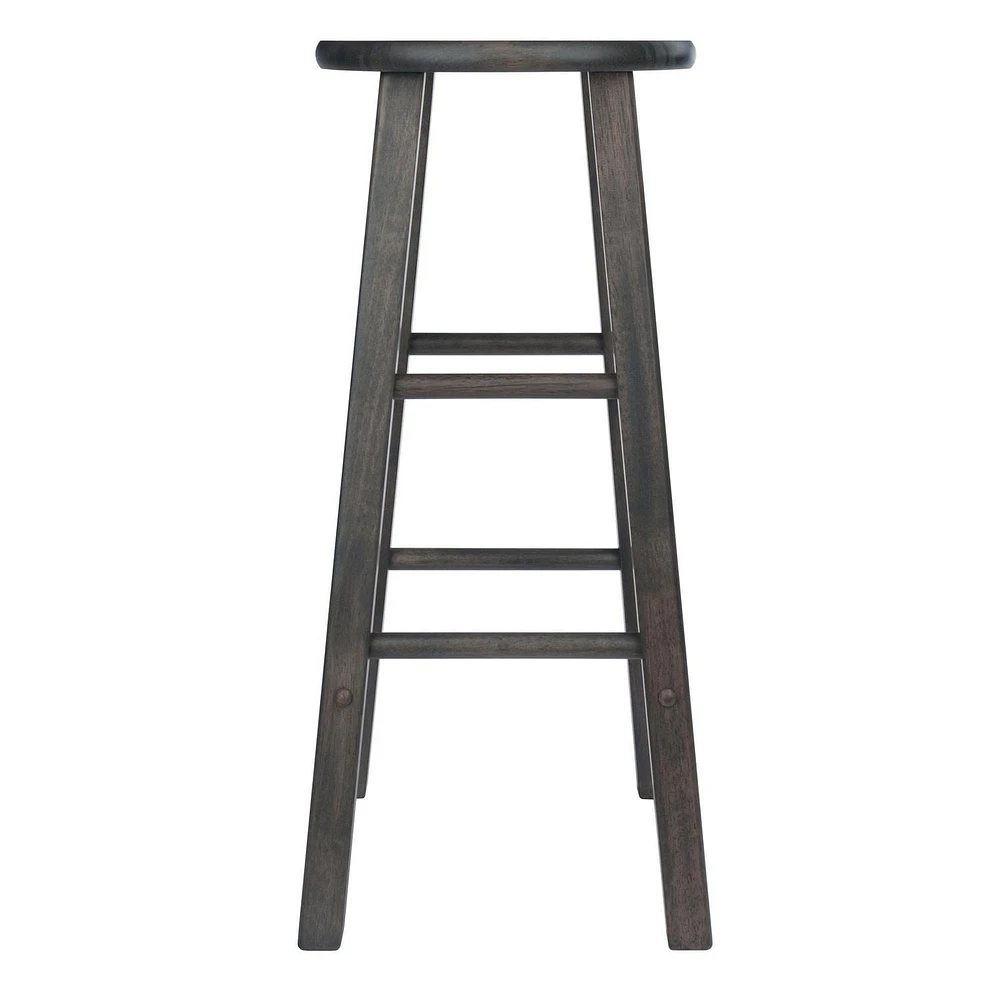 Winsome Element Tabouret de bar 29po Gris