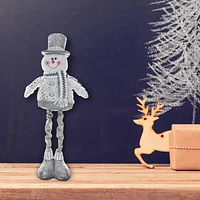 Christmas Glacé Glam Bonhomme De Neige Extensible 24 "
