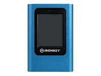 Kingston IronKey Vault Privacy 80 1.92TB External SSD | FIPS 197 | XTS-AES 256GB Encrypted | Touch Screen PIN | Secure Data Protection | IKVP80ES/1920G