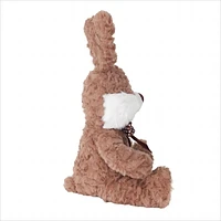 Façon de célébrer des lapins de 10inch avec des jouets en peluche rubans -multi couleurs