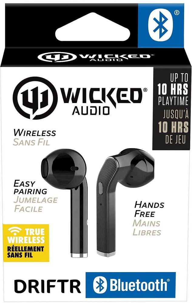 Driftr - Réellement sans fil - noir sans fil True Wireless