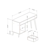 Bureau de travail en bois de la collection Kodali South Shore