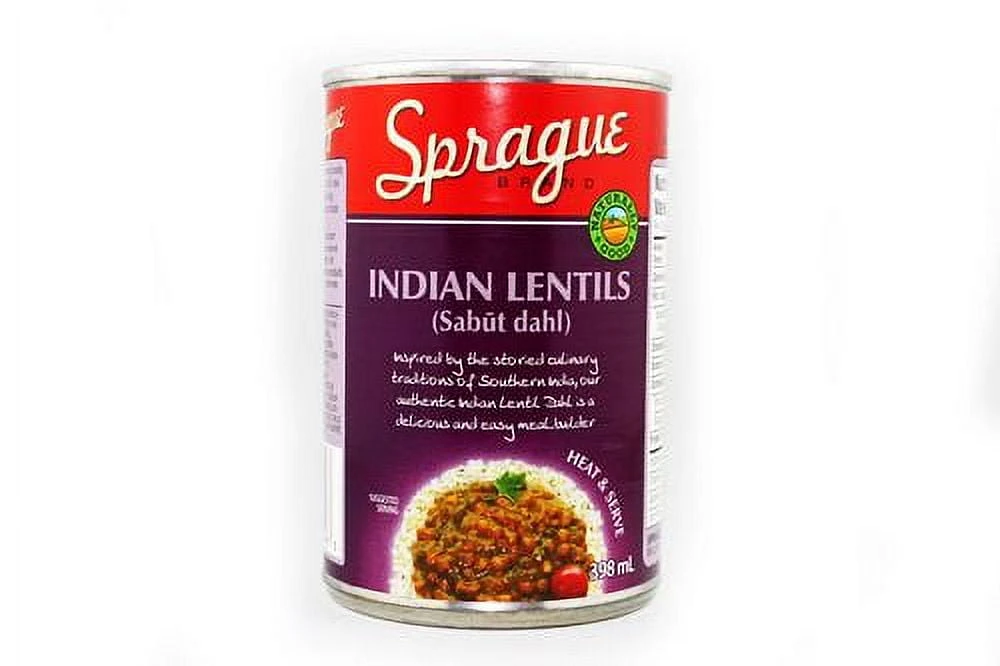 Sprague Indian Lentils 398 ml