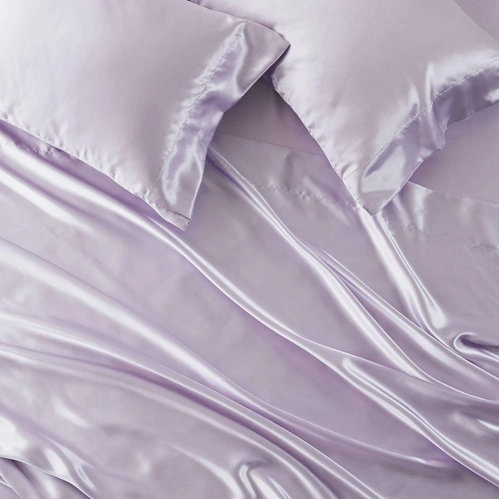 Ensemble de draps en satin Madison Park Essentials