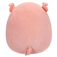 Squishmallows - Petra le Cochon Peche avec un ventre Blanc et Cils