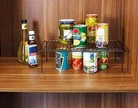 Mainstays Large Kitchen Shelf, Black Chrome, Large Kitchen Shelf