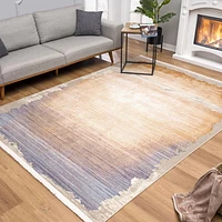 Rug Branch Amalfi Collection Tapis de couloir abstrait moderne