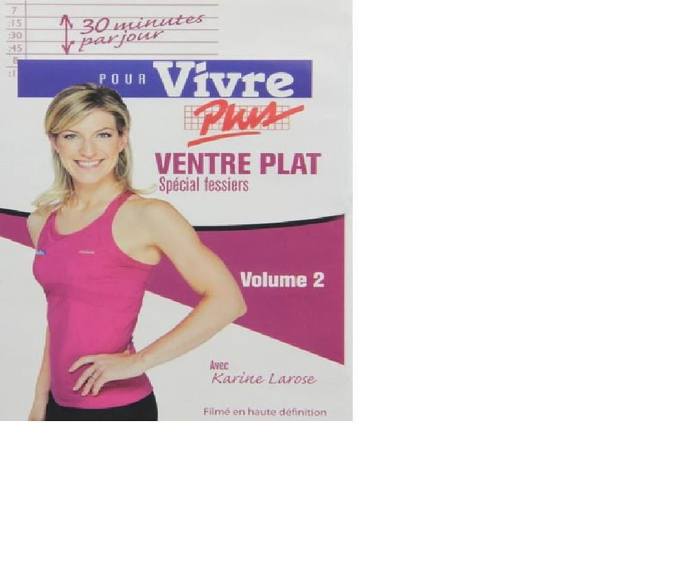 VENTRE PLAT Volume 2 - Special glutes - with Karine Larose