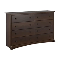 Prepac Commode à huit tiroirs