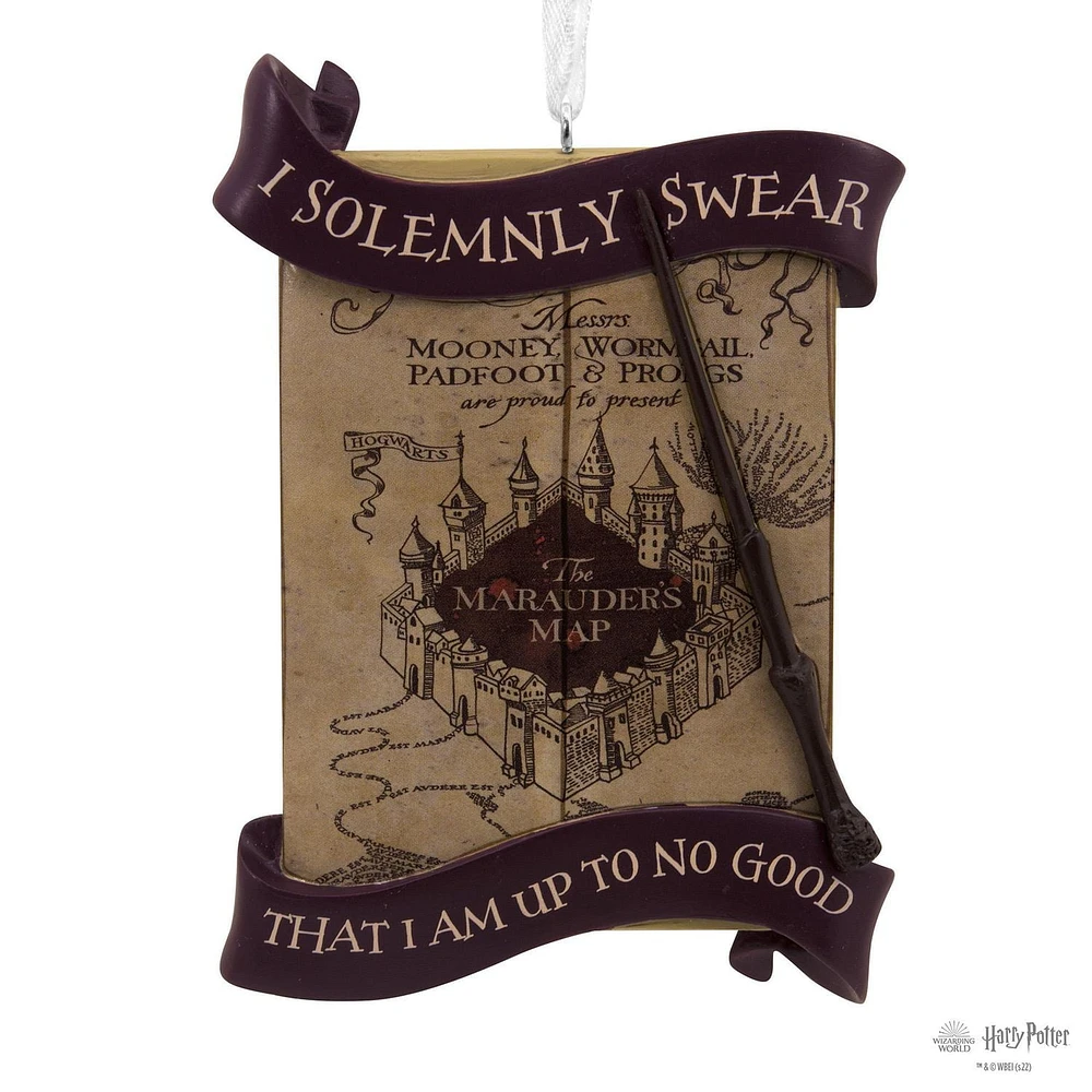 Hallmark Christmas Ornament (Harry Potter Marauder's Map)