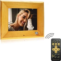 KODAK RDPF-802W 8 inch Multi-Function Digital Photo Frame (Burlywood)