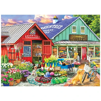 RoseArt - Lieux favoris 1000 pièces - Greentree Garden Centre - Puzzle à emboîter pour adultes