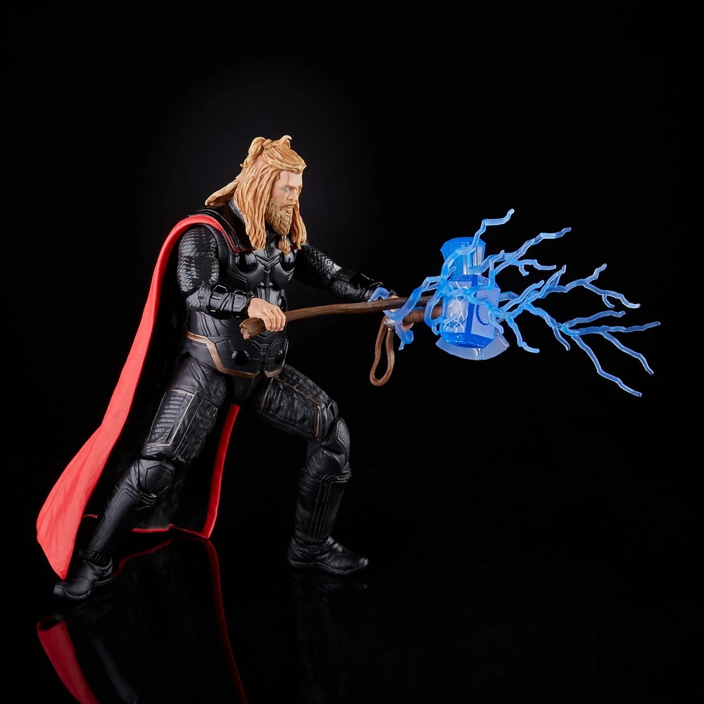 Hasbro Marvel Legends Series 6-inch Scale Action Figure Toy Thor, Infinity Saga character, Premium Design, Figure and 5 Accessories