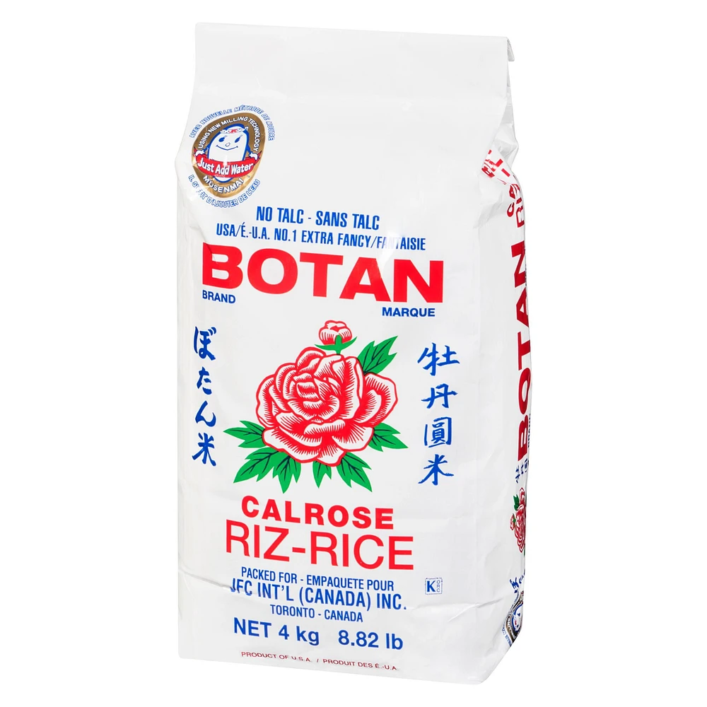 Botan Calrose Rice, Botan Calrose Rice 4 kg