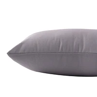 Grey Solid & Geo Outdoor Lumbar Set (2 Pack)