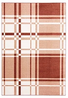 ECARPET Washable Plaid Area Rug & Runner for Kitchen, Bedside, Living Room, Hallway
