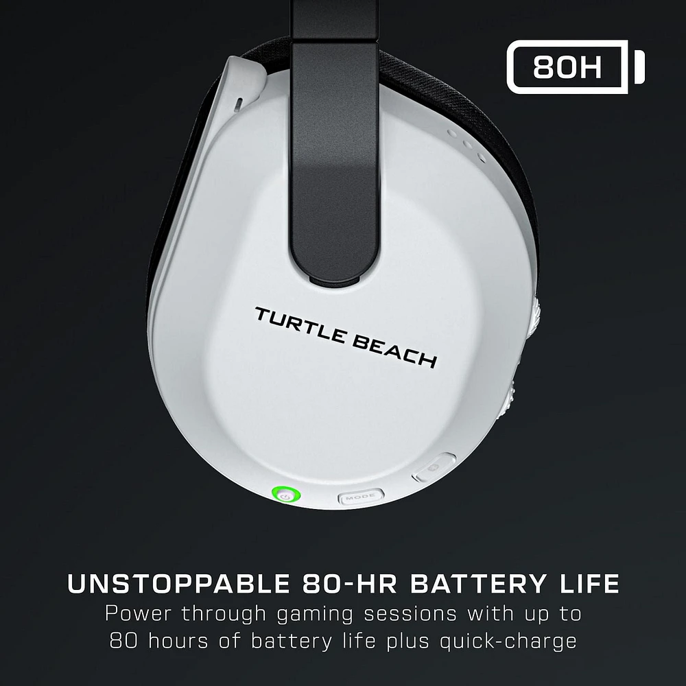 Turtle Beach® Stealth™ 600 – White for PS5™, PS4™, PC, Nintendo Switch™ & Bluetooth® Equipped Mobile Devices, PlayStation 5