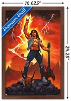 Netflix Stranger Things: Season 4 - Rock On Wall Poster, 22.375" x 34" Framed