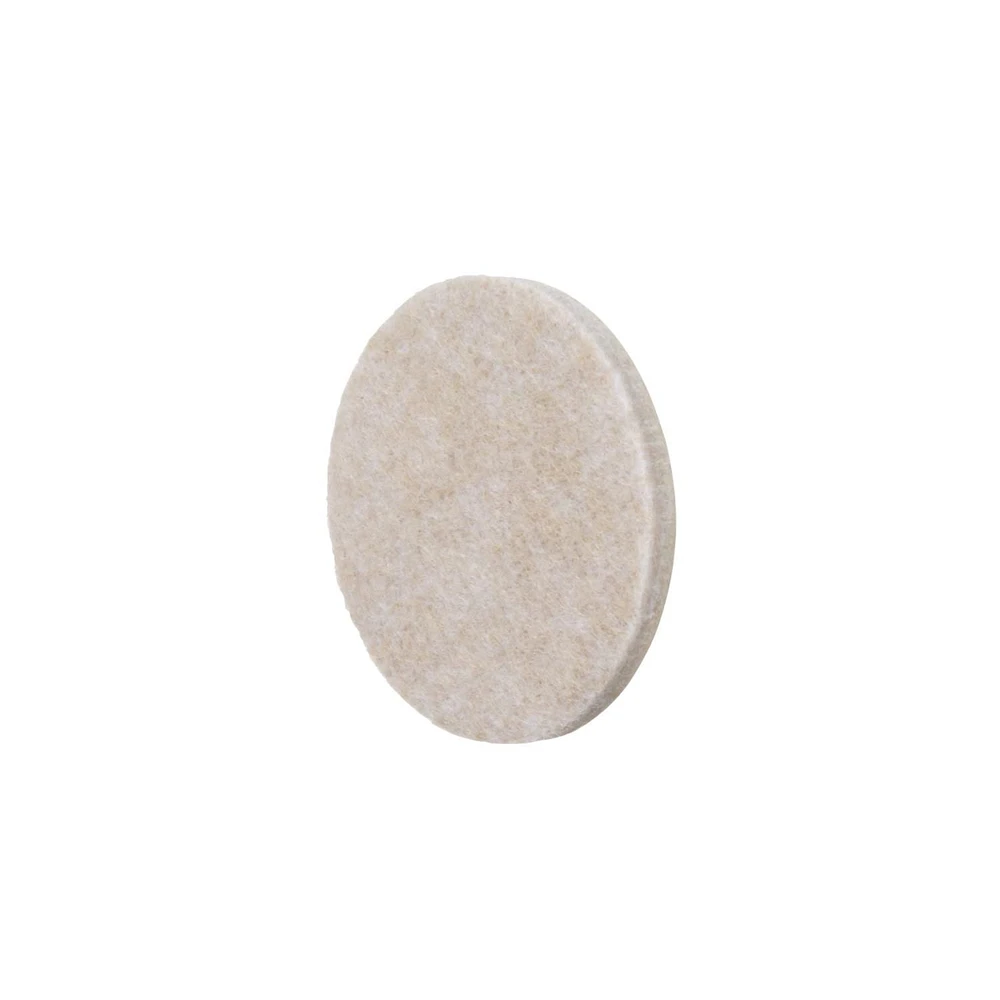 Scotch® Round Felt Pads, SP807-NA, beige, 2 in (5.08 cm), 6 per pack