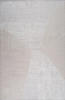 Rug Branch Cadence Abstract Indoor Area Rug, Beige Cream, Modern - Living Room, Bedroom, Dining Room, and Kitchen<br>