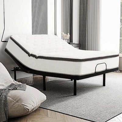 Sora Adjustable Bed Base with USB and Wireless Remote, Full