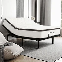 Sora Adjustable Bed Base with USB and Wireless Remote, Full