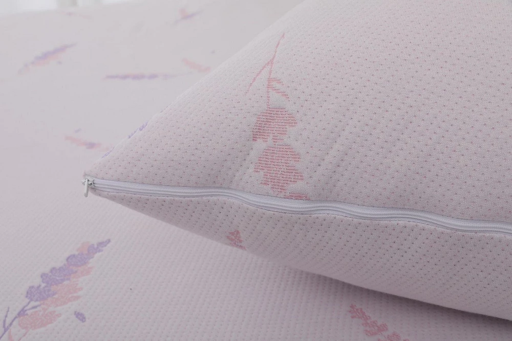 Earthy Comfort Lavender Down Alternative Pillow – Queen